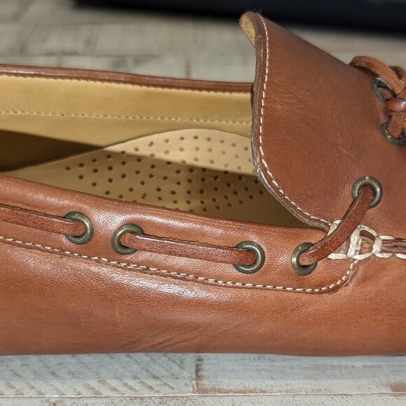 Cole Haan Leather Camp Moccasins (Men's Size 10) - Picture 6 of 10